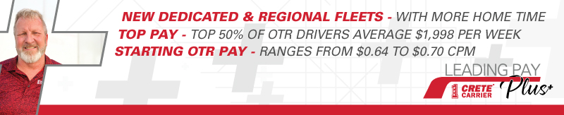 CDL-A Driver - KY to PA Loop. Off Weekends. Earn up to $81,000 - Louisville, KY - Crete Carrier Corporation