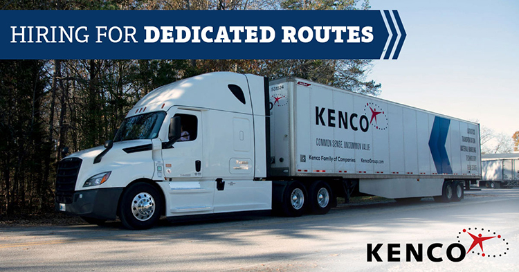 Class A Regional Dedicated Driver - Trenton, NJ - Kenco Transportation