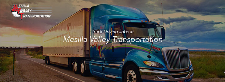 Regional CDL A Truck Driver Teams Wanted - No Touch Freight - Anthony, TX - Mesilla Valley Transportation