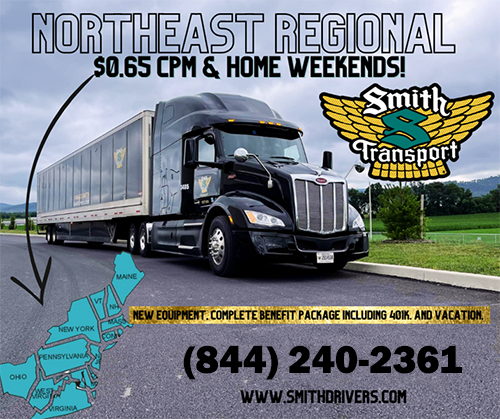 Class A CDL Drivers - Home Weekends! - Presque Isle, ME - Smith Transport