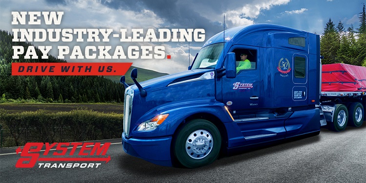Flatbed OTR Recent CDL-A Grad Drivers, Earn up to $1500/week! - Bellingham, WA - System Transport